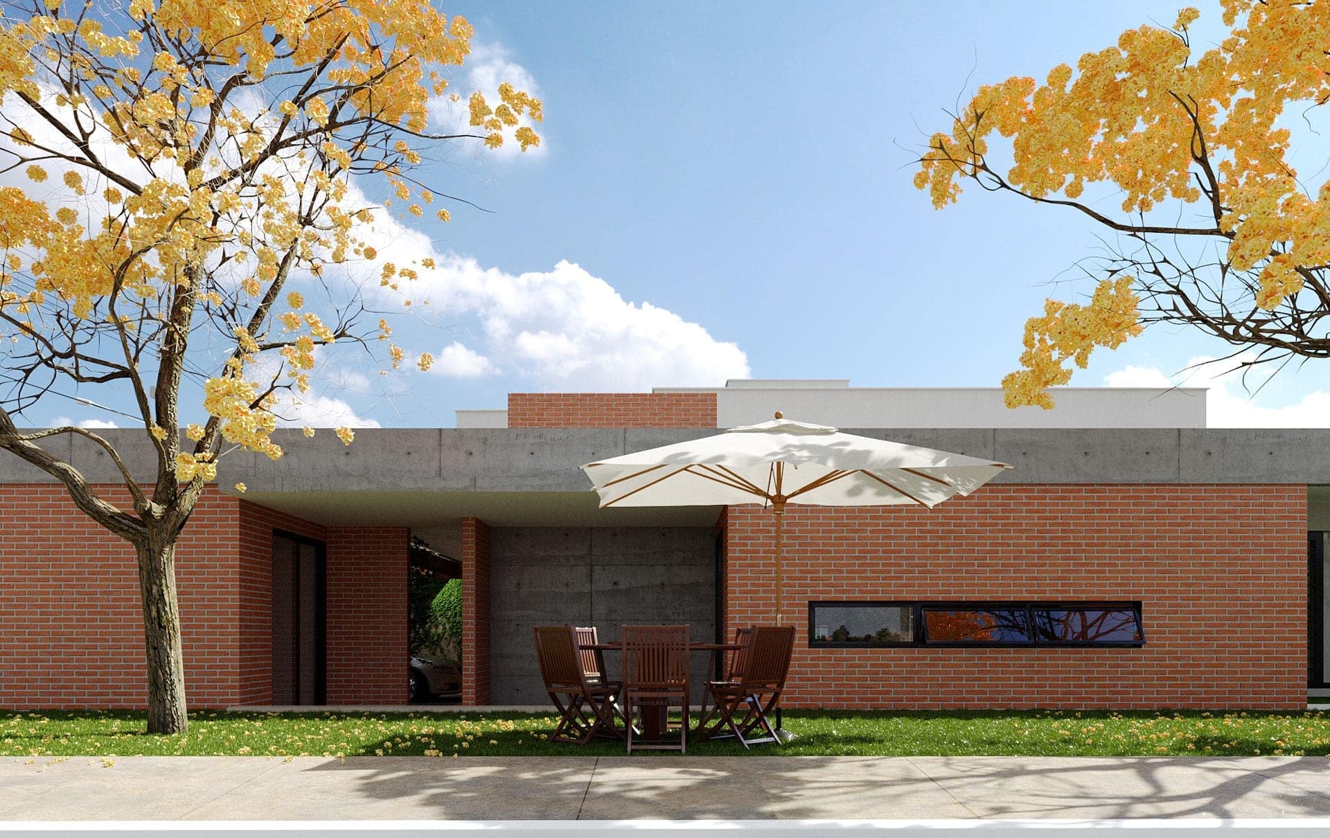 Casa Alves de Souza em Brasília - Projeto de Arquitetura Beatriz Teixeira