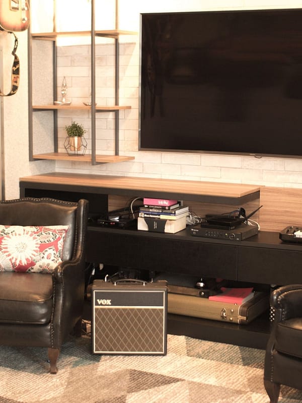 Arquiteta Beatriz Teixeira - Home Theater Família Piva